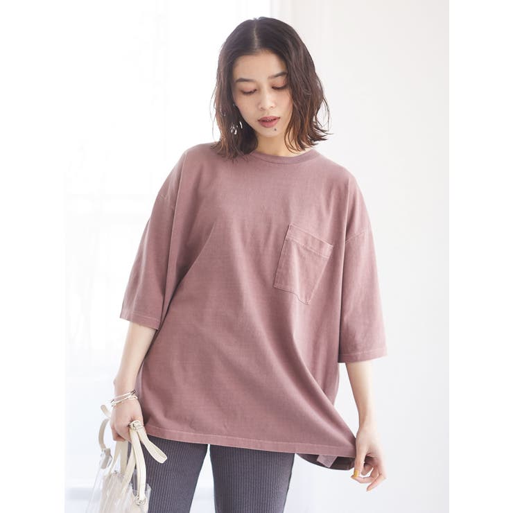 加工ビッグシルエットtシャツ 品番 Grpw Green Parks グリーンパークス のレディース ファッション通販 Shoplist ショップリスト