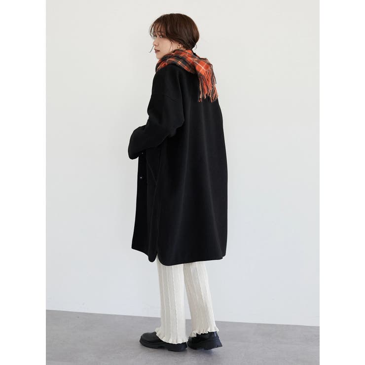 ノーカラーコート[品番：GRPW0032021]｜Green Parks （グリーン