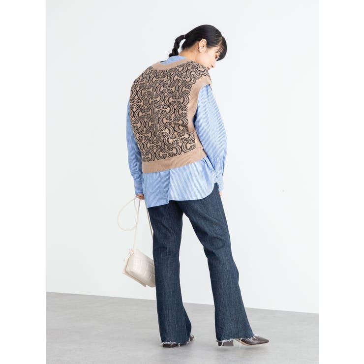 ・ジャガードニットベスト | Green Parks  | 詳細画像35 