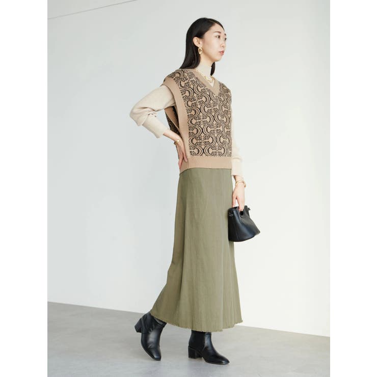 ・ジャガードニットベスト | Green Parks  | 詳細画像40 