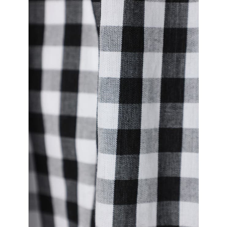 ・ESCAR ギンガムティアードスカート | Green Parks  | 詳細画像15 