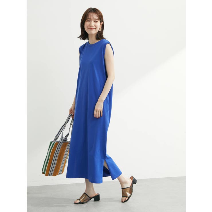 ノースリーブ ロング ワンピース ‐汗ジミ防止‐ UNITED ARROWS｜<MARW UNITED ARROWS>ノースリーブ ロング