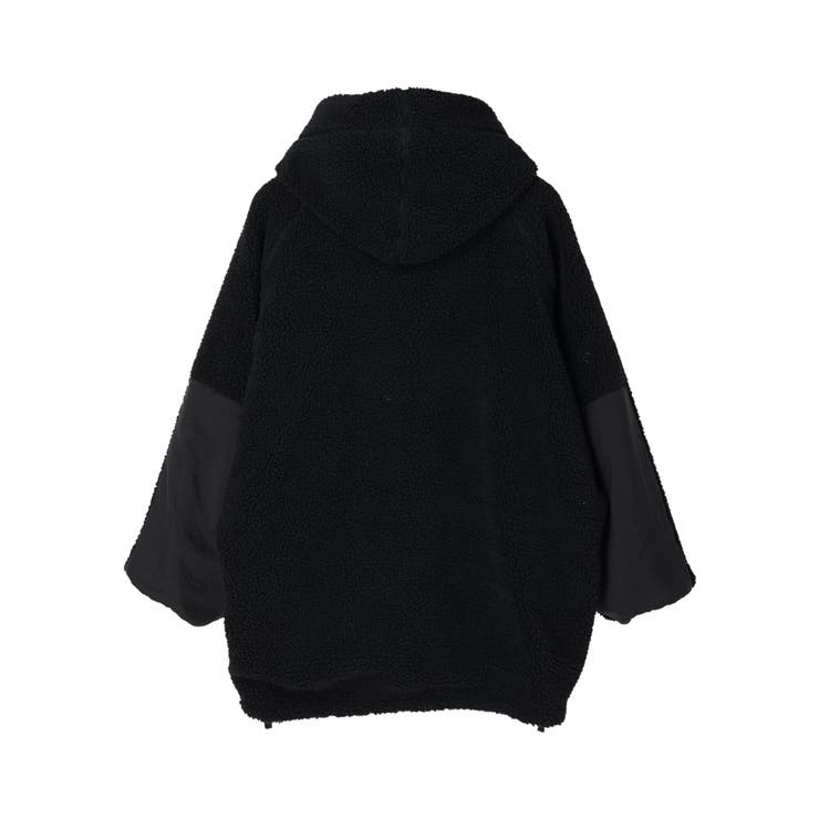 ハーフジップボアブルゾン[品番：GRPW0036806]｜Green Parks