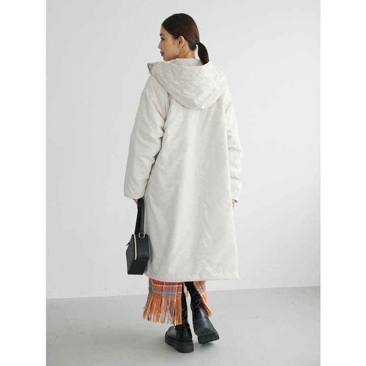 美品　Burton フード付きロングジャケット オリーブグリーン 美品 Burton フード付きロングジャケット オリーブグリーン