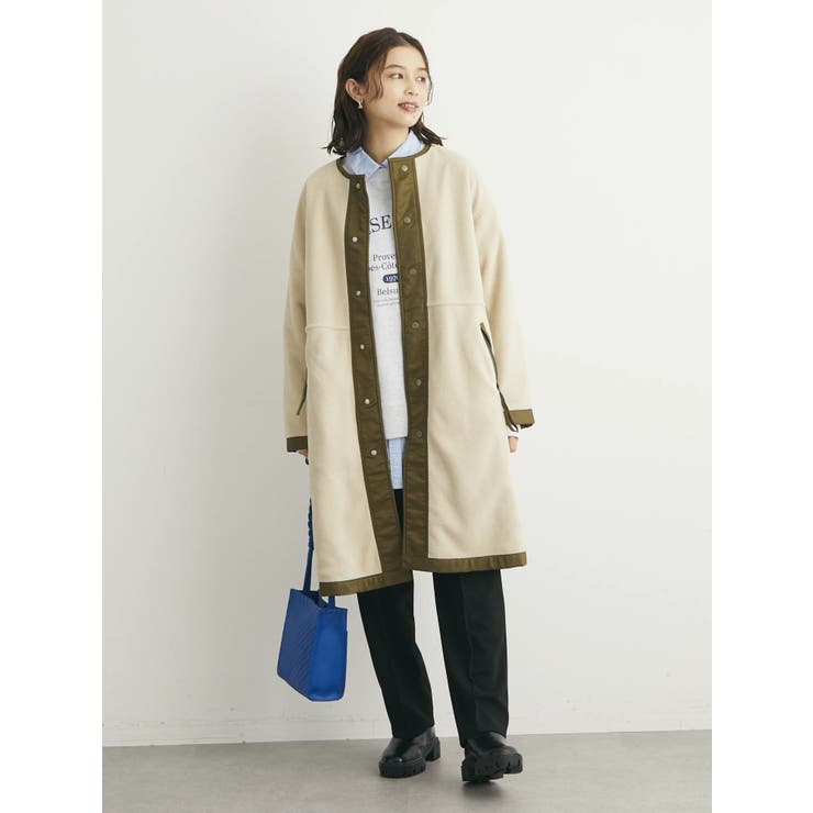 2Way リバーシブルコート[品番：GRPW0036852]｜Green Parks （グリーン
