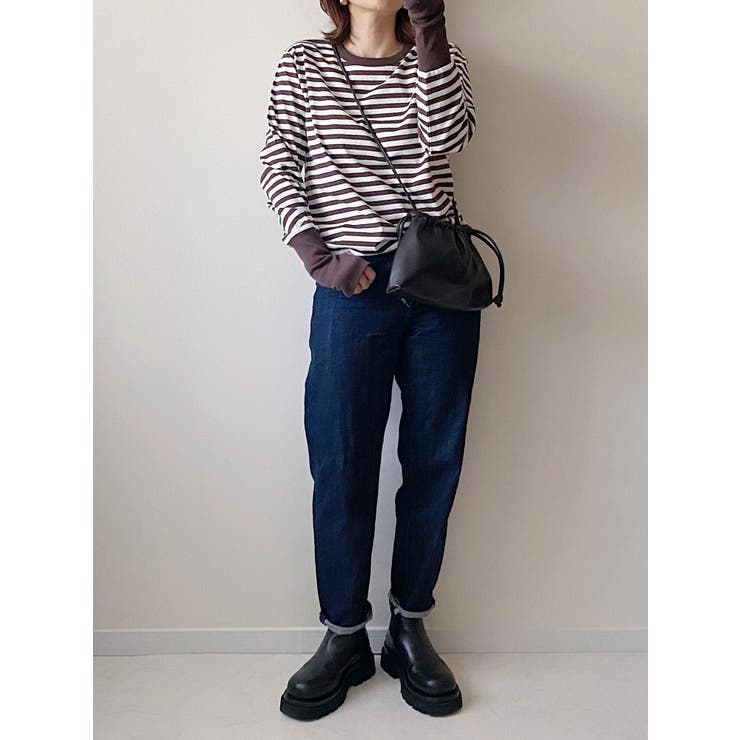 指穴ボーダーカットプルオーバー | Green Parks  | 詳細画像6 