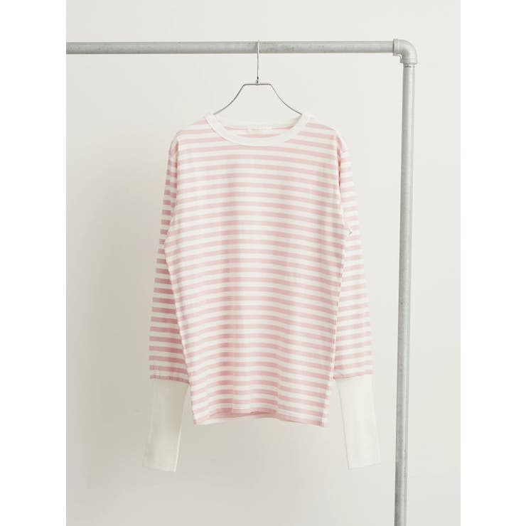 指穴ボーダーカットプルオーバー | Green Parks  | 詳細画像16 