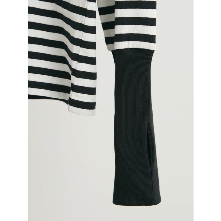 指穴ボーダーカットプルオーバー | Green Parks  | 詳細画像19 