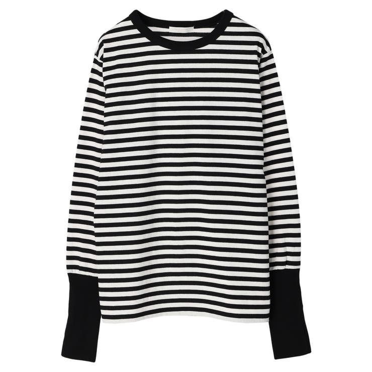 指穴ボーダーカットプルオーバー | Green Parks  | 詳細画像21 