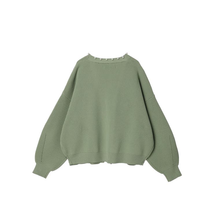 green parks - Green Parks ELENCARE DUE パールツキトッパーカーデ ブラ Green Parks ELENCARE DUE パールツキトッパーカーデ ブラ
