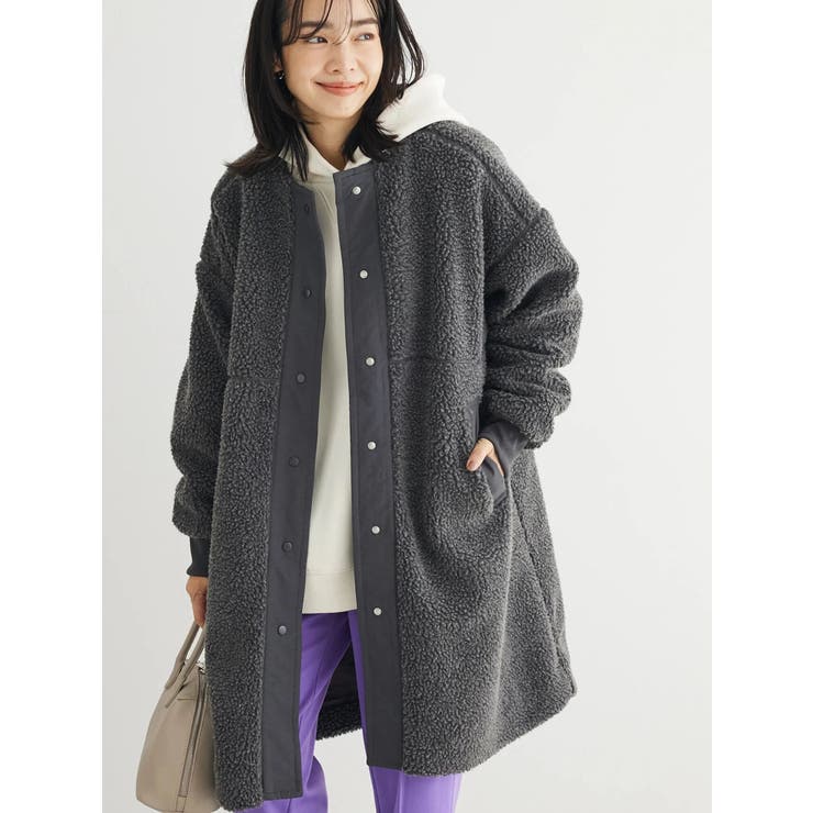 今 話題 の 人気 商品 ロングボアコート[品番：GRPW0042036]｜Green （グリーン Parks ジャケット・アウター