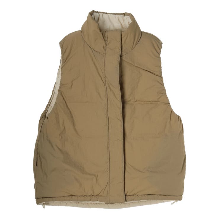 リバーシブル中綿ベスト[品番：GRPW0041725]｜Green Parks （グリーン