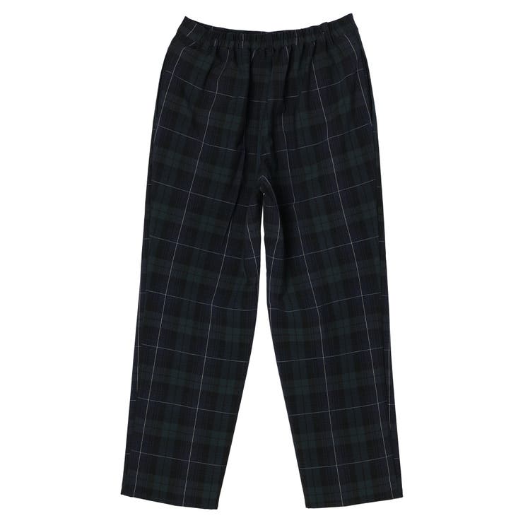 きれいシルエットチェックパンツ[品番：GRPW0041338]｜Green Parks