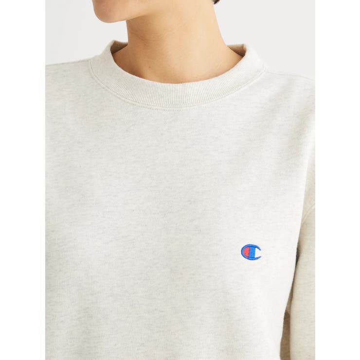 Champion green sales crew neck