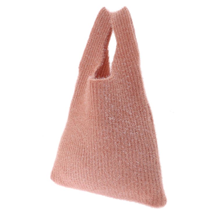 天くらら　緑 LeApiOperaie バッグラメ糸 ニットバッグ 楽天市場】【送料無料】プリーツニット ニットバッグ トートバッグ