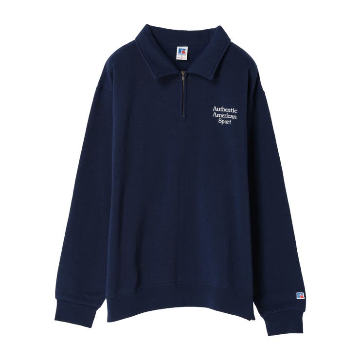 割引発見 □別注RUSSELL ジップスウェット[品番：GRPW0041888 ATHLETIC Mサイズ