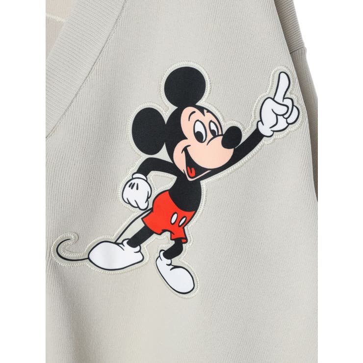 Disney100 / ミッキーマウス・クラブ パッチワークカーディガン[品番