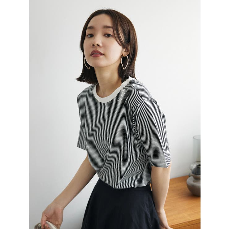 襟ロゴアソートレギュラーTシャツ | Green Parks  | 詳細画像5 