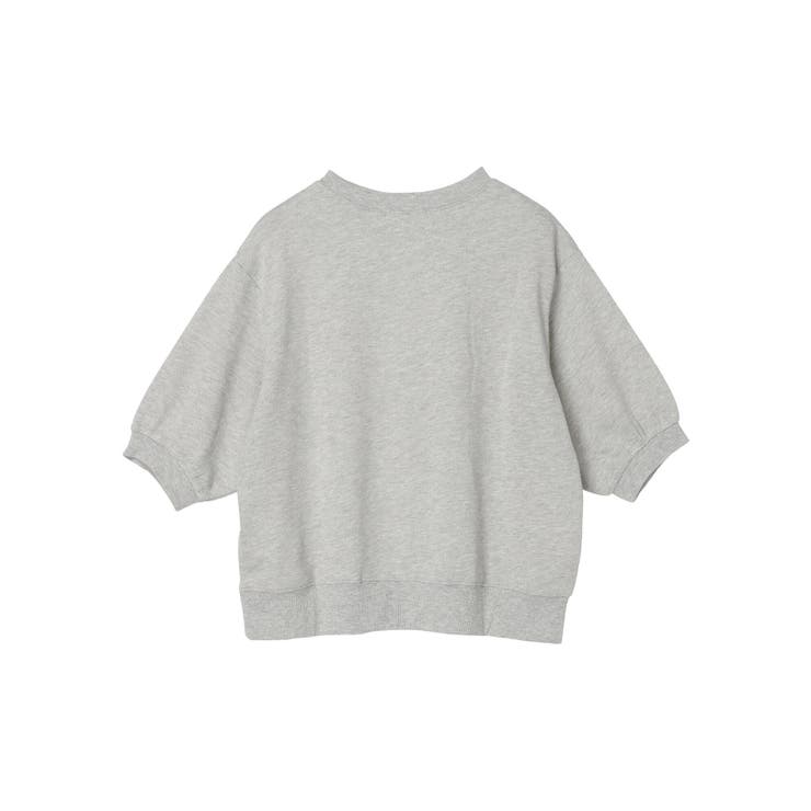 7分袖ラメ裏毛パフプルオーバー[品番：GRPW0043639]｜Green