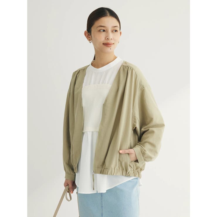 リブビスチェドッキングプルオーバー | Green Parks  | 詳細画像13