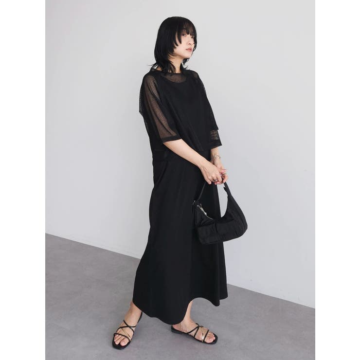 MHL. ノースリーブワンピース ブラック 2 中古・古着通販】MHL (エムエイチエル) ノースリーブワンピース