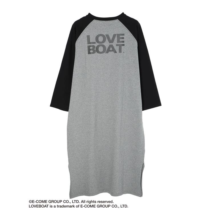□別注 LOVE BOAT ラグランワンピース[品番:GRPW0043414 □別注 LOVE BOAT ラグランワンピース[品番:GRPW0043414