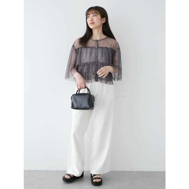 ・SUGAR SPOON チュールティアードブラウス | Green Parks  | 詳細画像20 