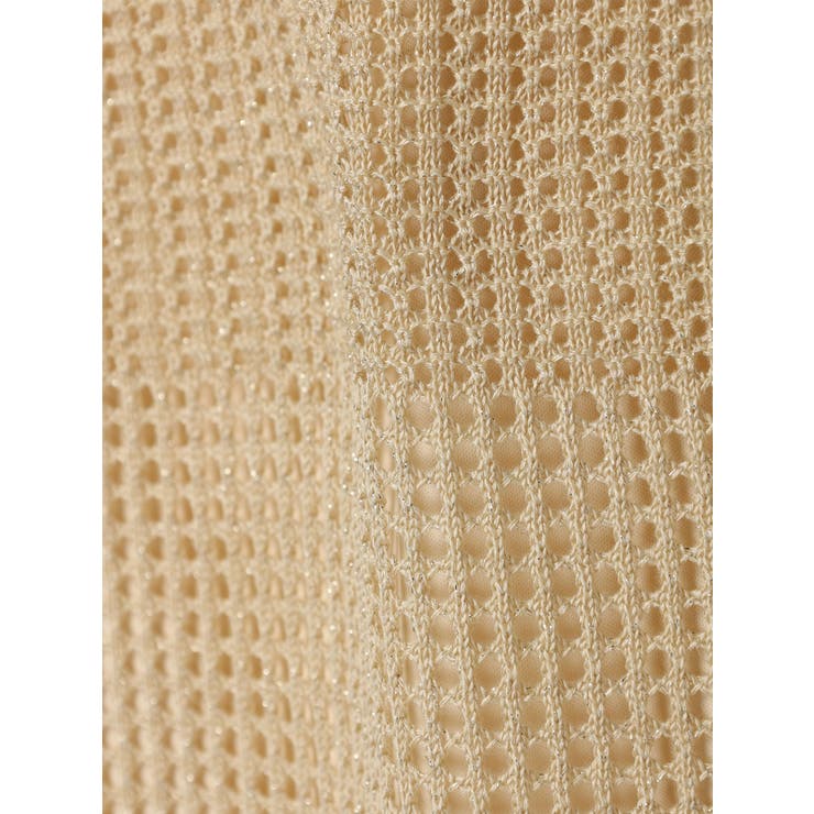 2way メッシュ編みニットIラインスカート(ペチ付き) | Green Parks  | 詳細画像23 