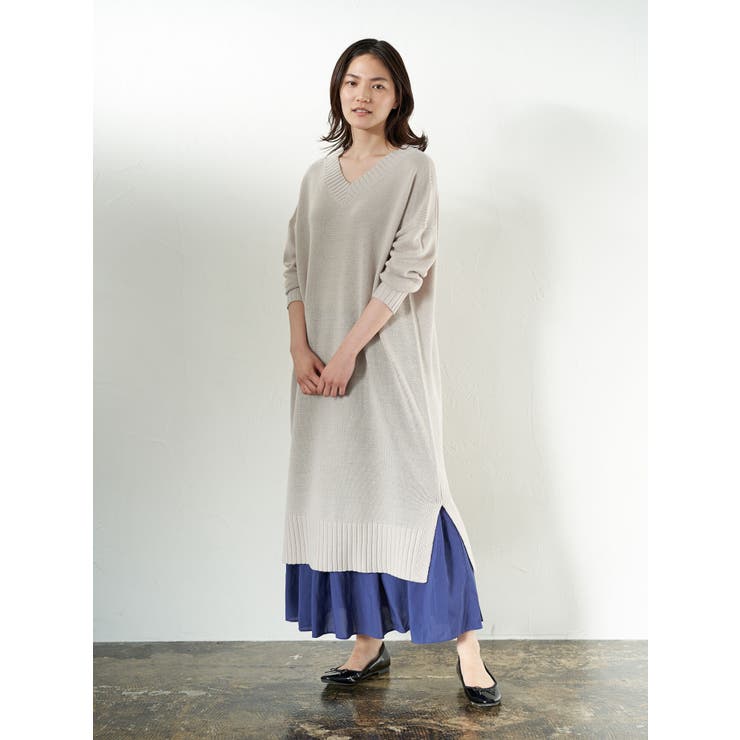 サイドスリットvネックワンピース 品番 Ehew American Holic アメリカンホリック のレディースファッション通販 Shoplist ショップリスト