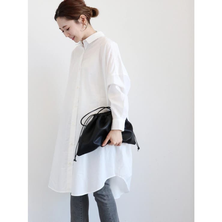 オーバーサイズシャツワンピース 品番 Ehew American Holic アメリカンホリック のレディースファッション通販 Shoplist ショップリスト