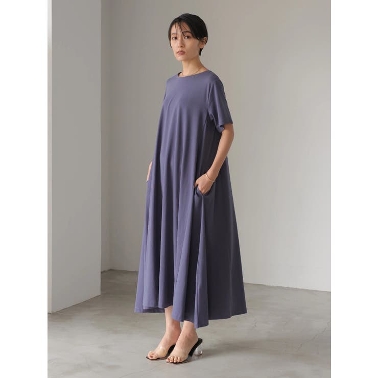 クルーネックカットフレアワンピース 品番 Ehew002 American Holic アメリカンホリック のレディースファッション通販 Shoplist ショップリスト