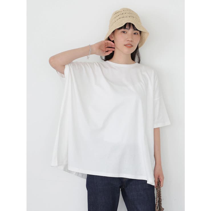 イレヘムカット半袖チュニック 品番 Ehew American Holic アメリカンホリック のレディースファッション通販 Shoplist ショップリスト