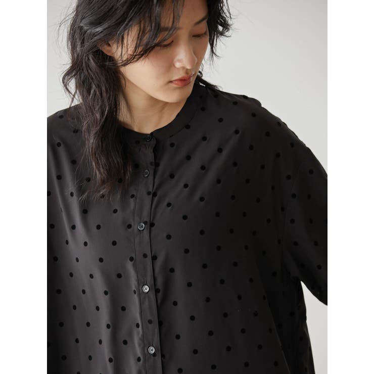 ドットフロッキーワンピース 品番 Ehew American Holic アメリカンホリック のレディースファッション通販 Shoplist ショップリスト