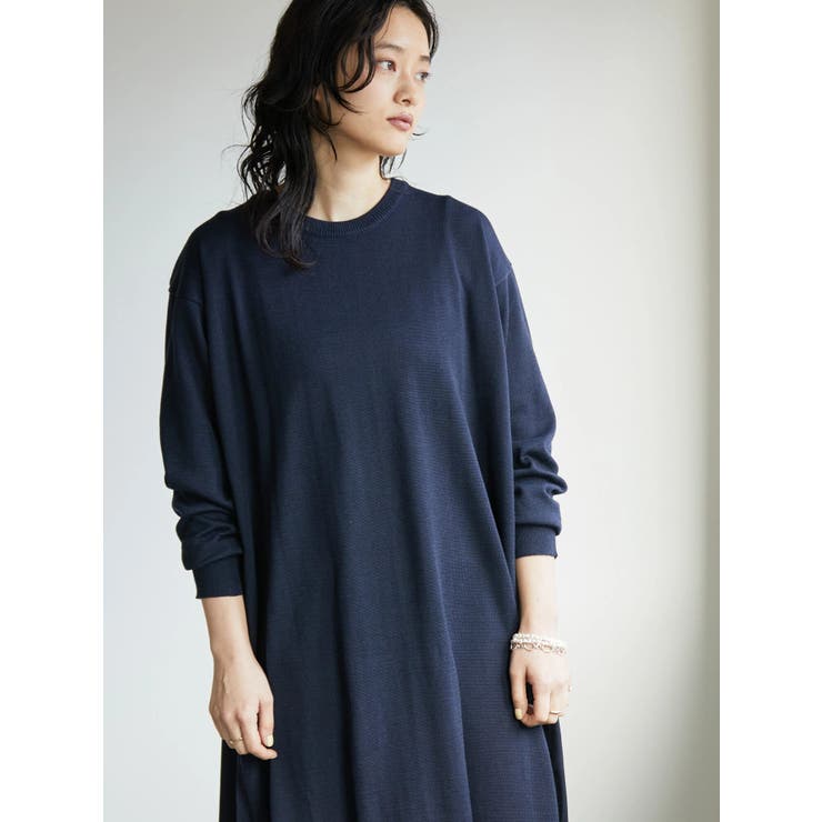 バックプリーツニットワンピース[品番：EHEW0032760]｜AMERICAN HOLIC