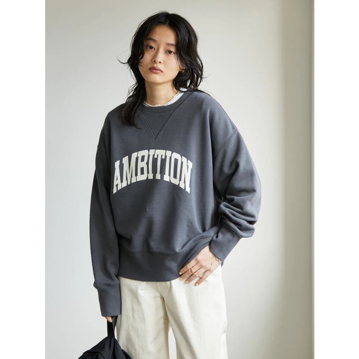 カレッジロゴ裏毛プルオーバー | AMERICAN HOLIC | 詳細画像2 