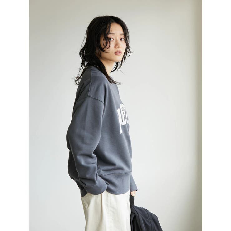 カレッジロゴ裏毛プルオーバー | AMERICAN HOLIC | 詳細画像3 