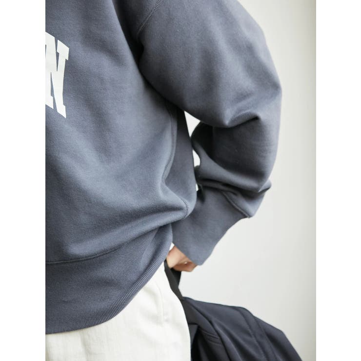 カレッジロゴ裏毛プルオーバー | AMERICAN HOLIC | 詳細画像7 