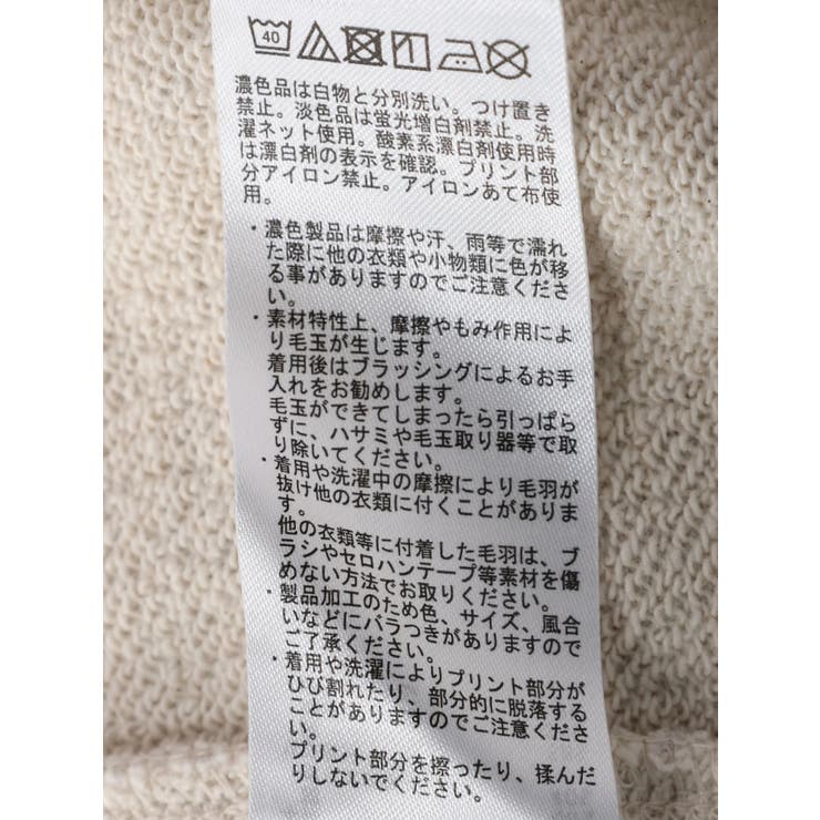 カレッジロゴ裏毛プルオーバー | AMERICAN HOLIC | 詳細画像18 