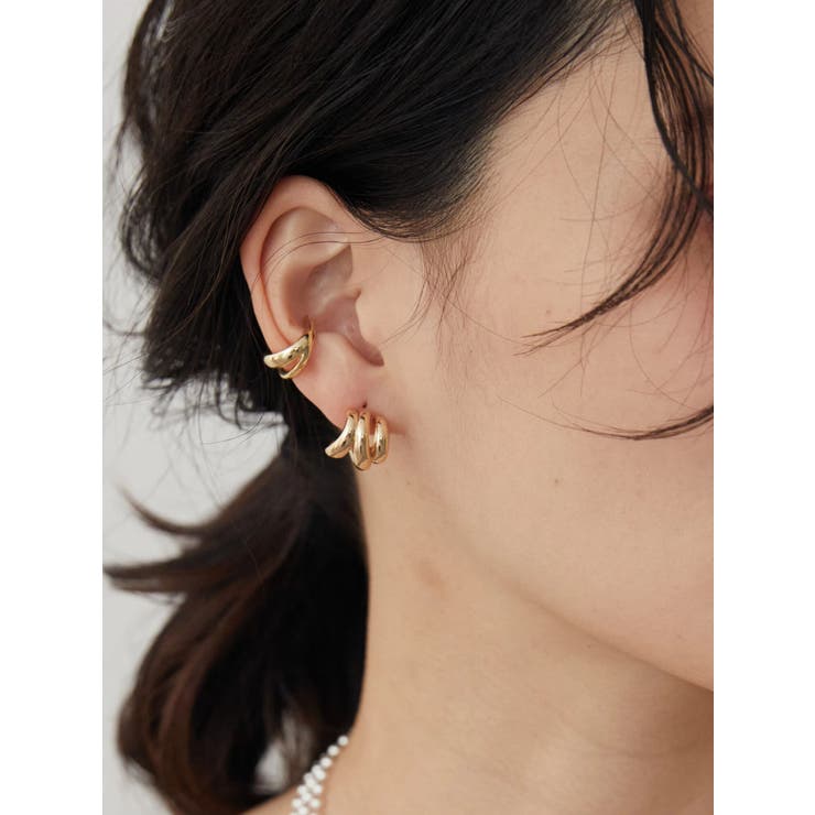 トリプルラインミニフープピアス 品番 Ehew American Holic アメリカンホリック のレディースファッション通販 Shoplist ショップリスト