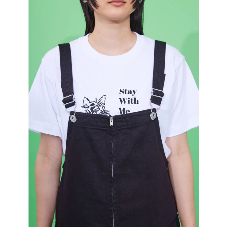 ミリタリーサロペットスカート[品番：EHEW0035812]｜AMERICAN