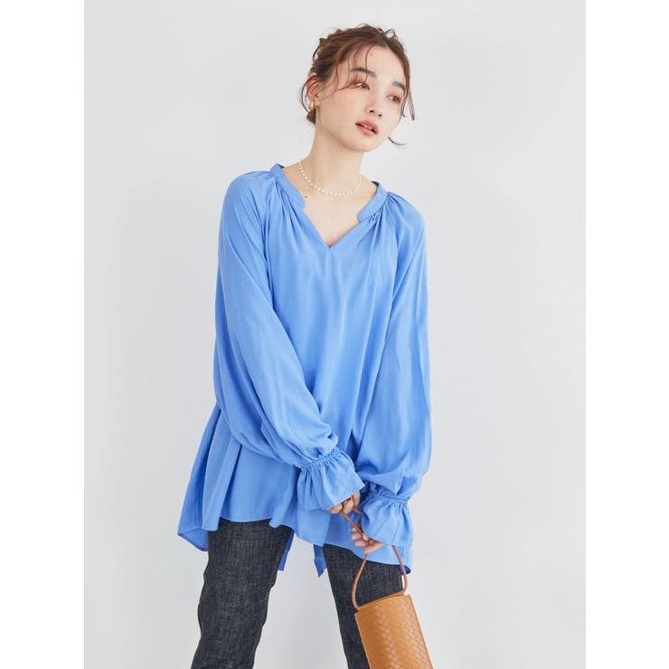 バックボタンラグランブラウス[品番：EHEW0034321]｜AMERICAN  HOLIC（アメリカンホリック）のレディースファッション通販｜SHOPLIST（ショップリスト）