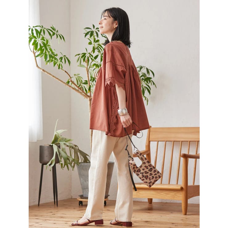 定番の中古商品 レースポンチョブラウス[品番：EHEW0035602]｜AMERICAN HOLIC トップス