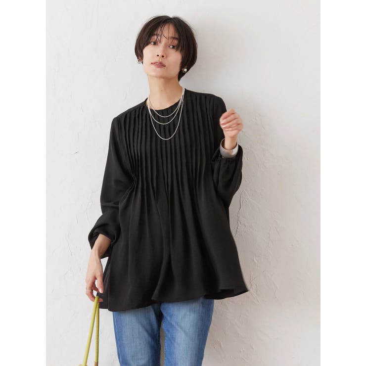 AMERI チュニック Ameri（アメリ）の「GATHER TUNIC BLOUSE（シャツ/ブラウス）」 - WEAR