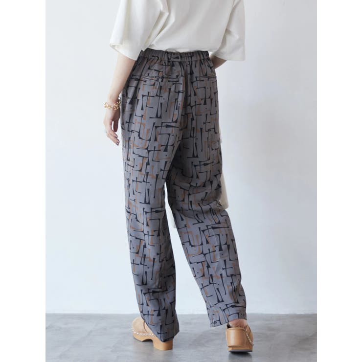 UE 星プリント ワークパンツ UE 星プリント ワークパンツ