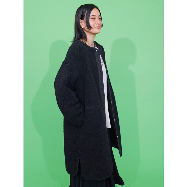 あったかリバーシブルキルティングコート[品番：EHEW0037059