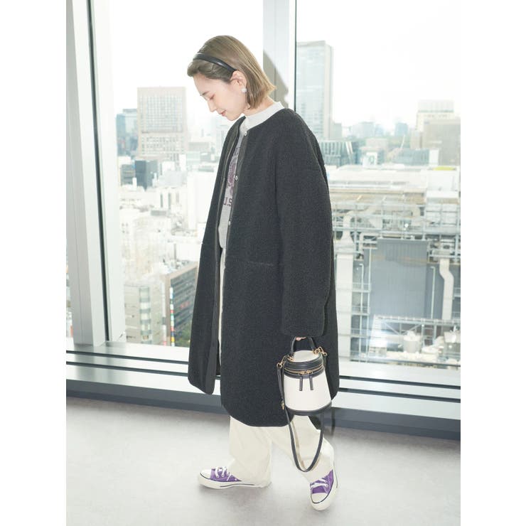 あったかリバーシブルキルティングコート[品番：EHEW0037059