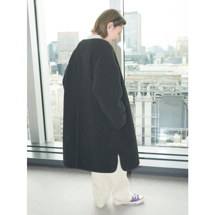 あったかリバーシブルキルティングコート[品番：EHEW0037059