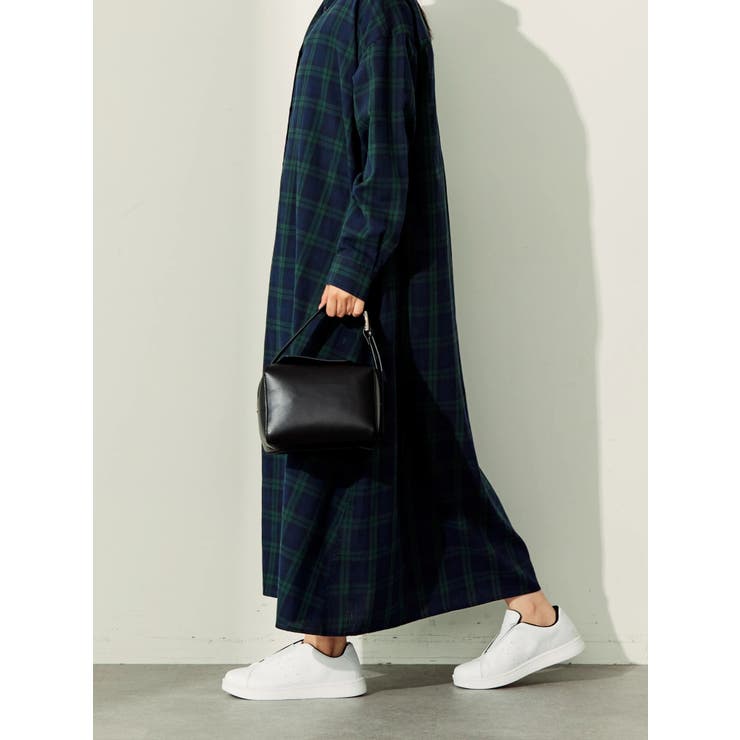 チェックフレアシャツワンピース[品番：EHEW0036625]｜AMERICAN HOLIC
