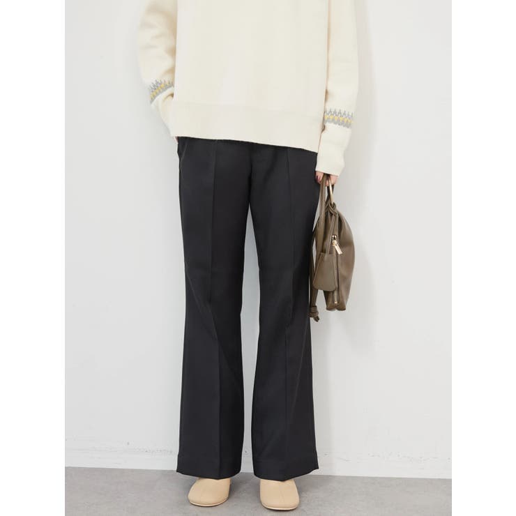 【シンプルなオシャレさ♪】HERMES ブーツカットパンツ 大人気♪】HERMES エルメス ショートブーツ 《ユスタン