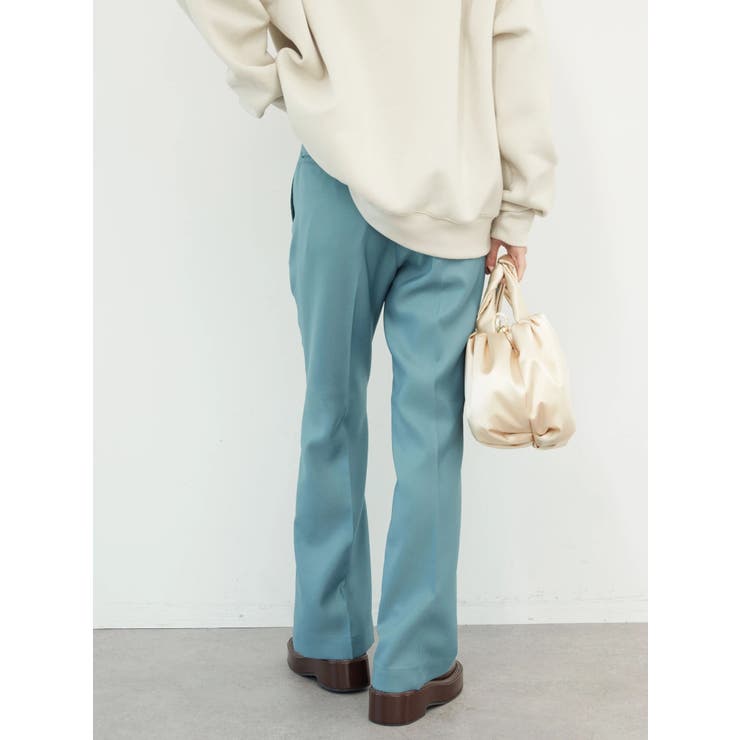 【シンプルでおしゃれ☆】HERMES ブーツカットパンツ 細見えブーツカットパンツ[品番：EHEW0036928]｜AMERICAN HOLIC